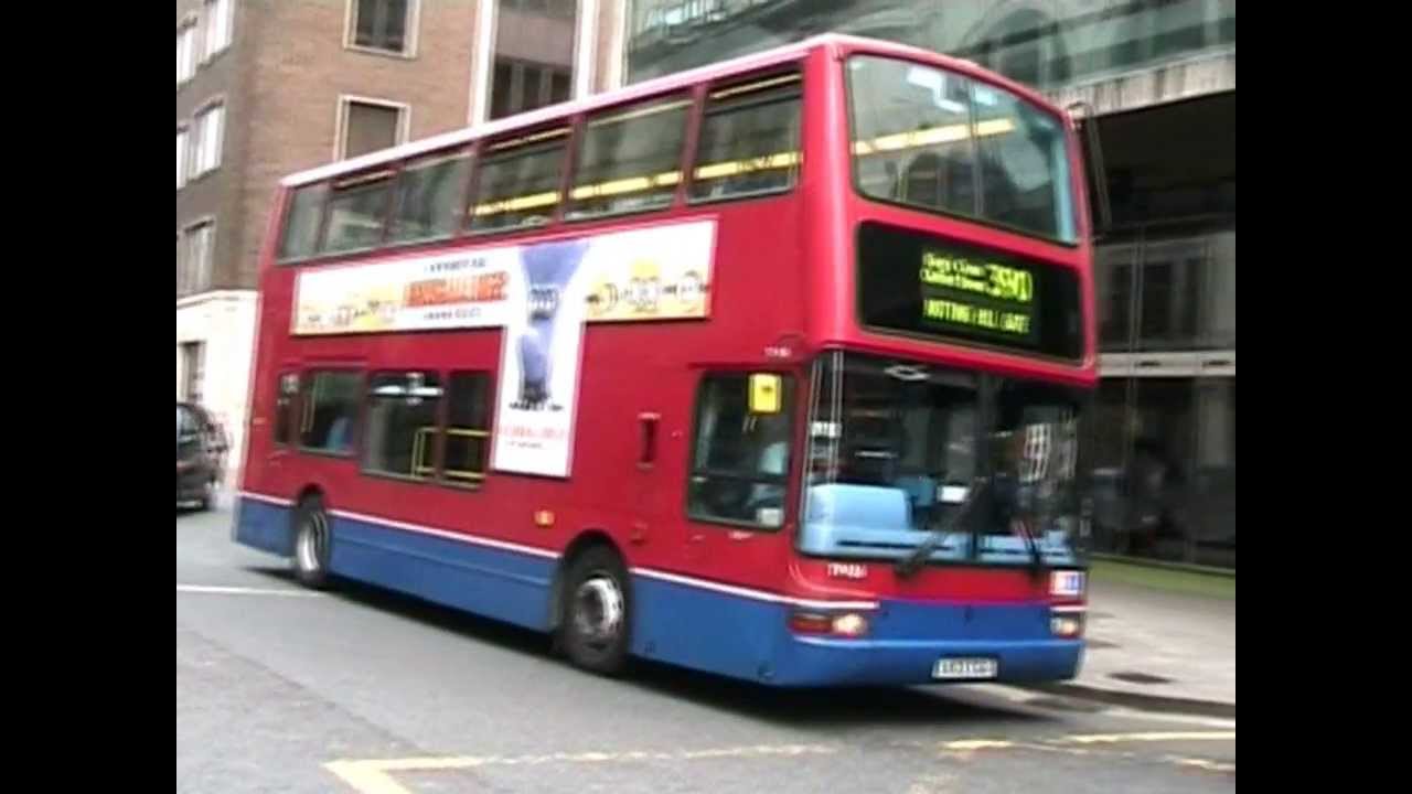 Buses at Tottenham Court Road & Shaftsbury Avenue