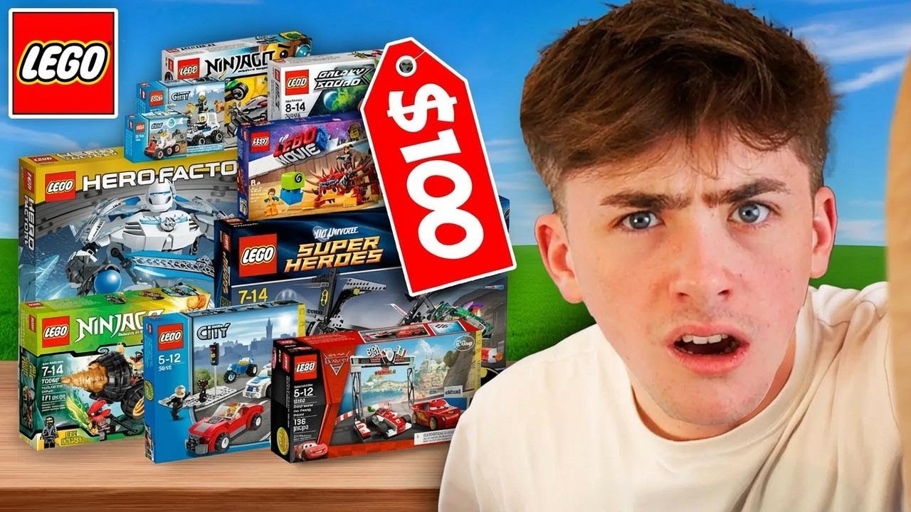 ¿Cuántos sets de LEGO puedes comprar con $100?