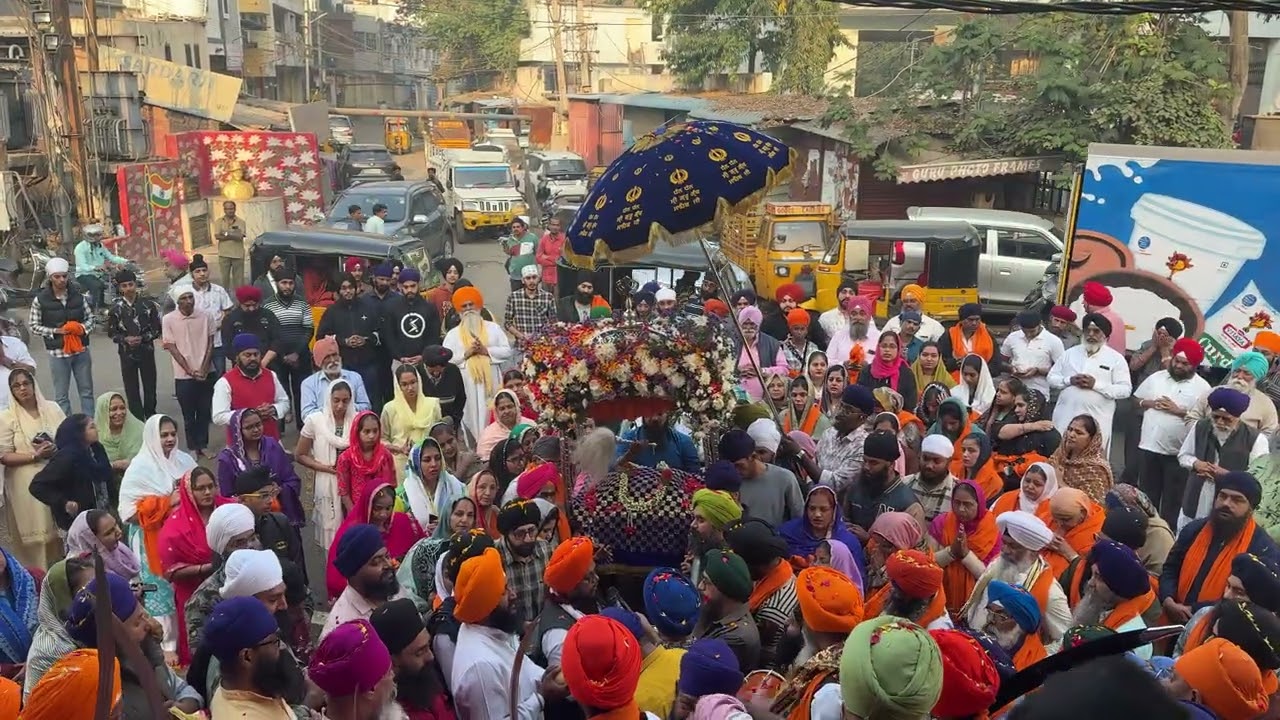 Prabhat pheri Gurudwara sahib gowliguda Hyderabad 