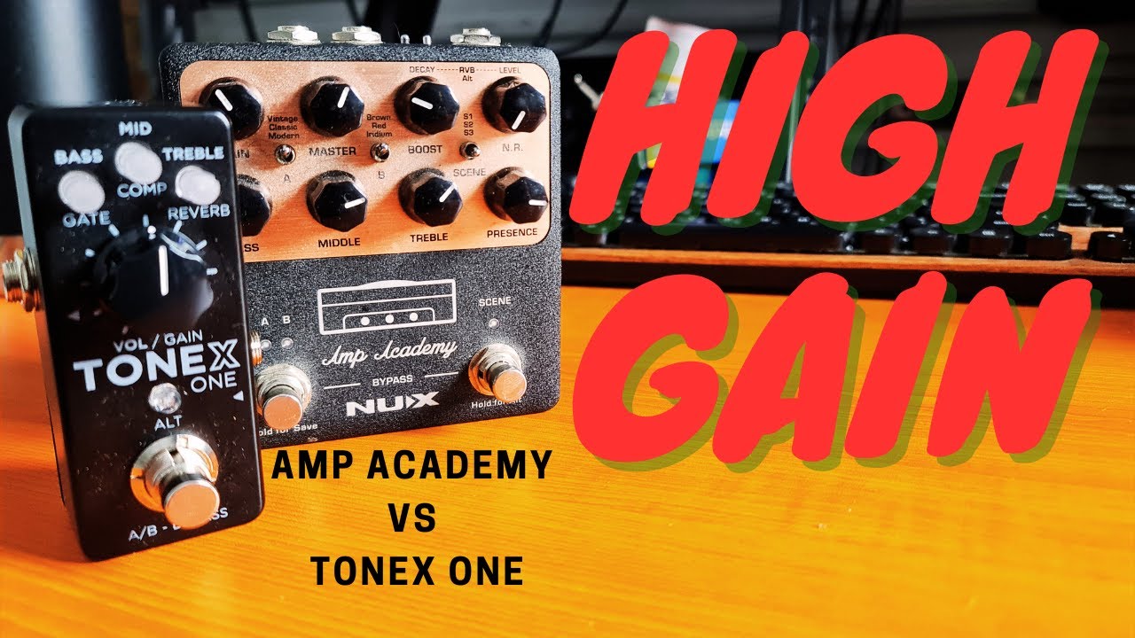 Amp Academy vs ToneX One - High Gain SHOWDOWN!