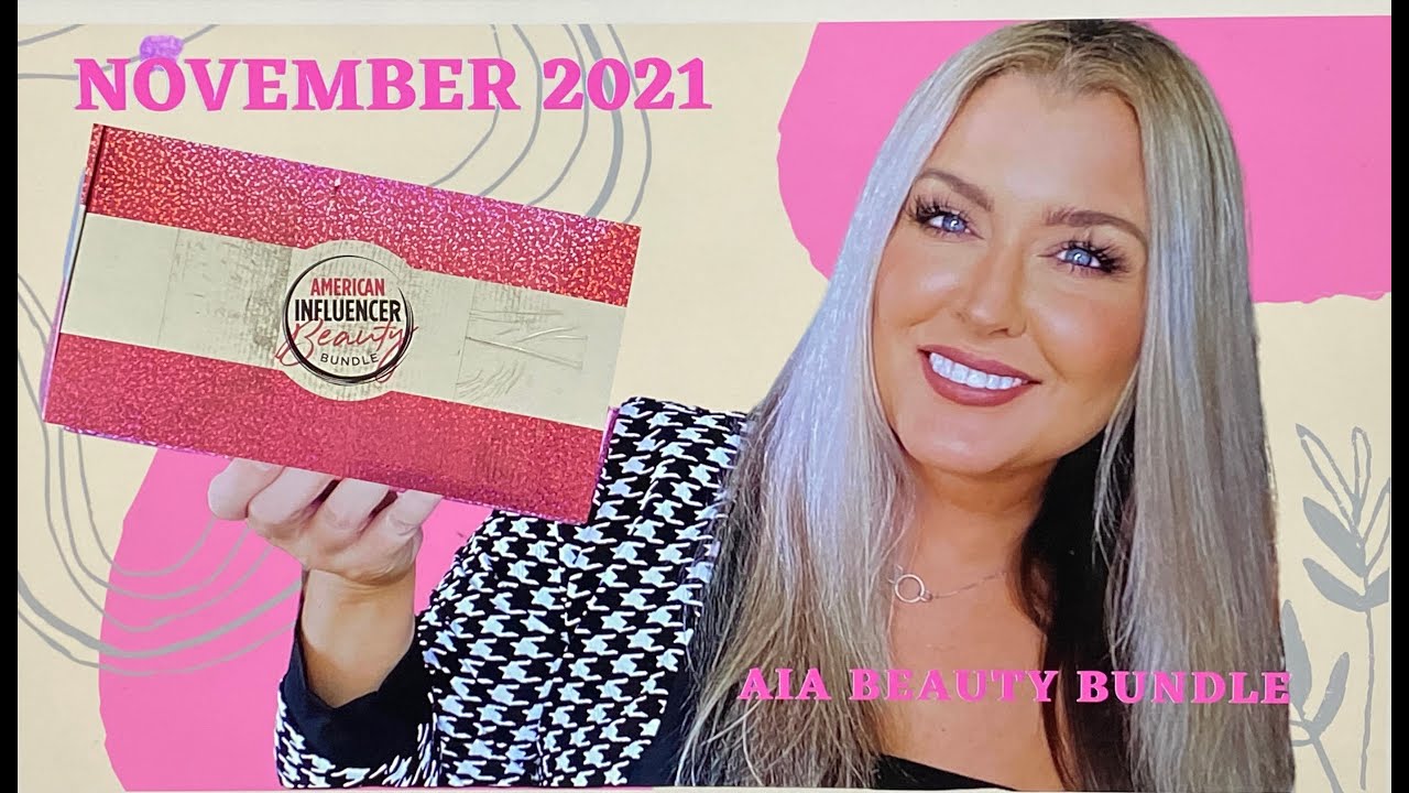 AIA BEAUTY BUNDLE FOR NOVEMBER 2021 UNBOXING  | HOTMESS MOMMA MD