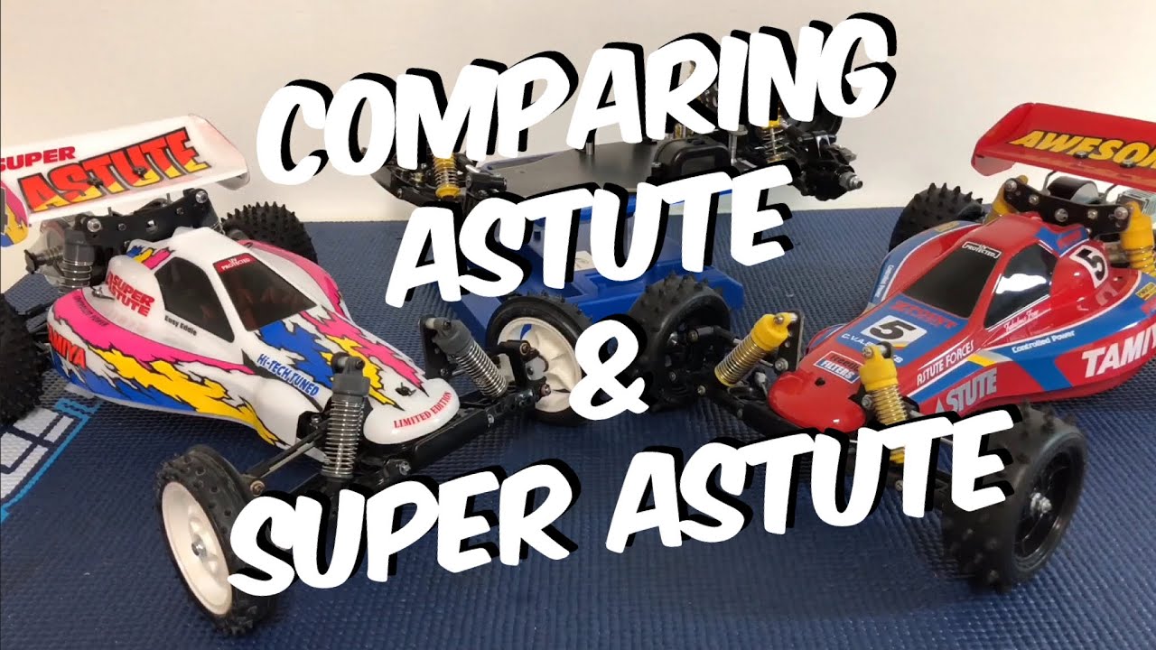 e48: TAMIYA ASTUTE V. SUPER ASTUTE COMPARISON