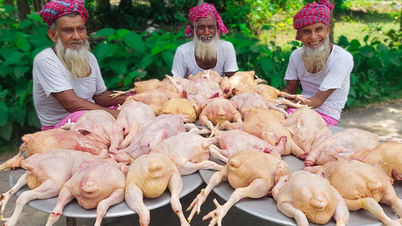 Yummy Chicken Tehari Biryani Recipe of Grandpa for Old Age & Unfortunate People of Village Community