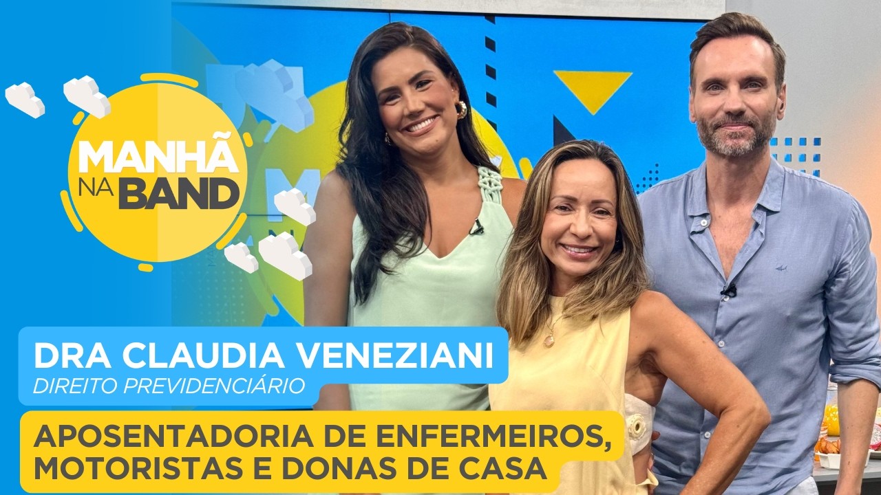 Aposentadoria de enfermeiros, motoristas e donas de casa: O que mudou em 2026?| MANHÃ NA BAND