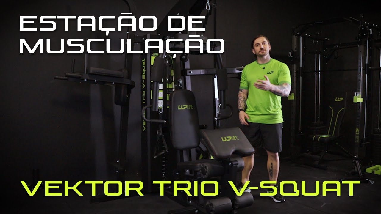 Vektor Trio V-Squat 85kg |  UPLIFT FITNESS