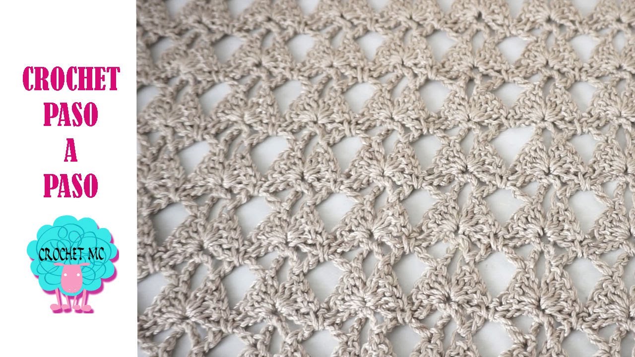 Punto calado a crochet