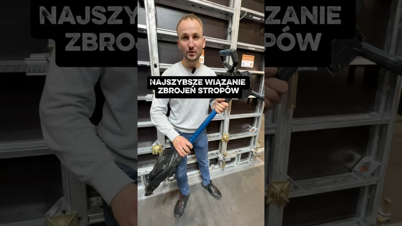 Wiązanie zbrojenie ręcznie? Zapomnij.Ta wiązarka MAX robi to w sekundę