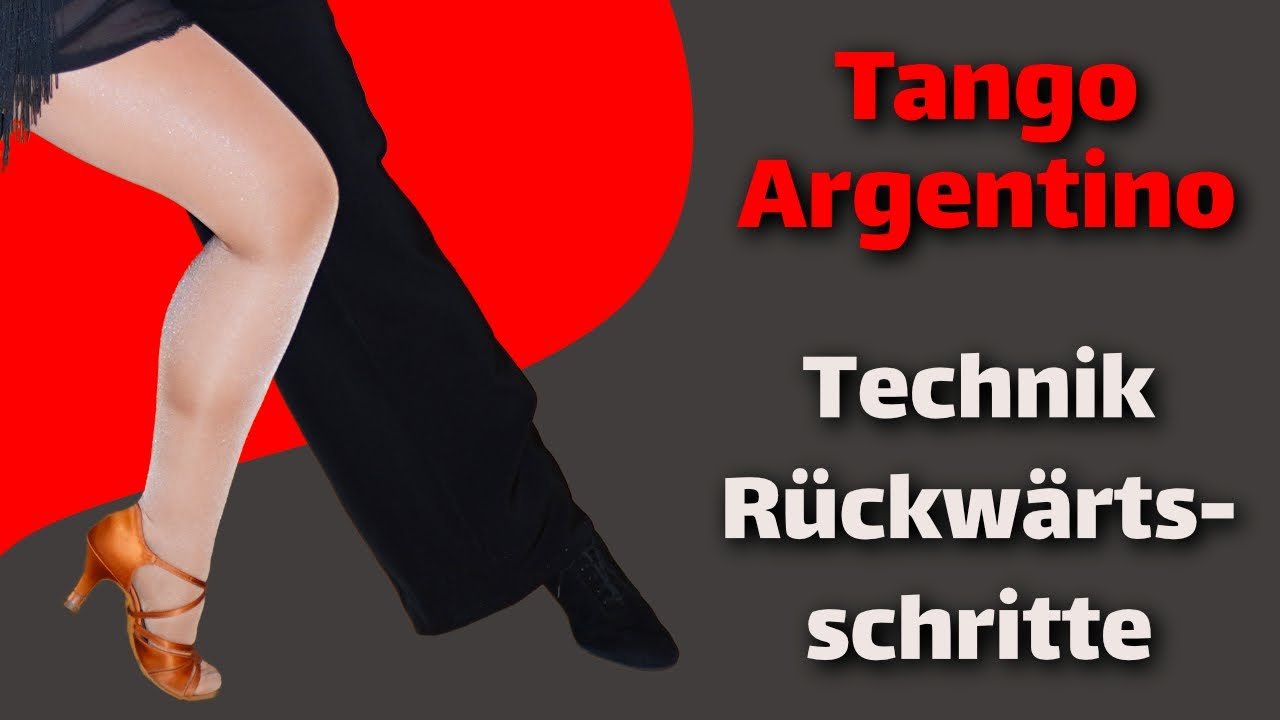 Schmankerl - Tango Argentino Technik bei Rückwärtsschritten - Bianca Glaser - ADTV Tanzschule Waal