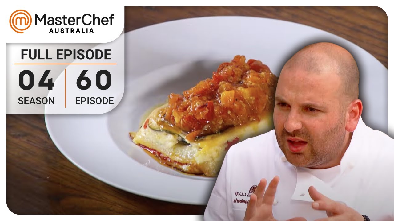 Vegetable Lasagna with Roasted Tomato Sauce | MasterChef Australia