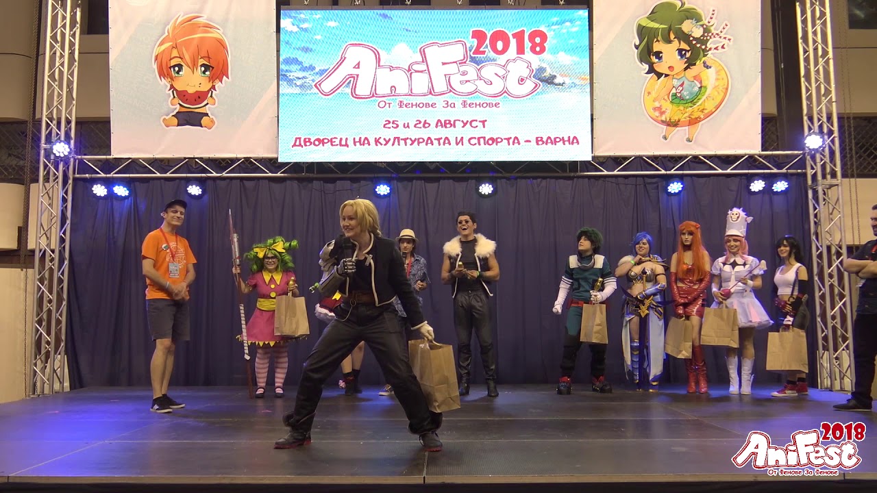 AniFest 2018 - Day One Solo Cosplay Awards