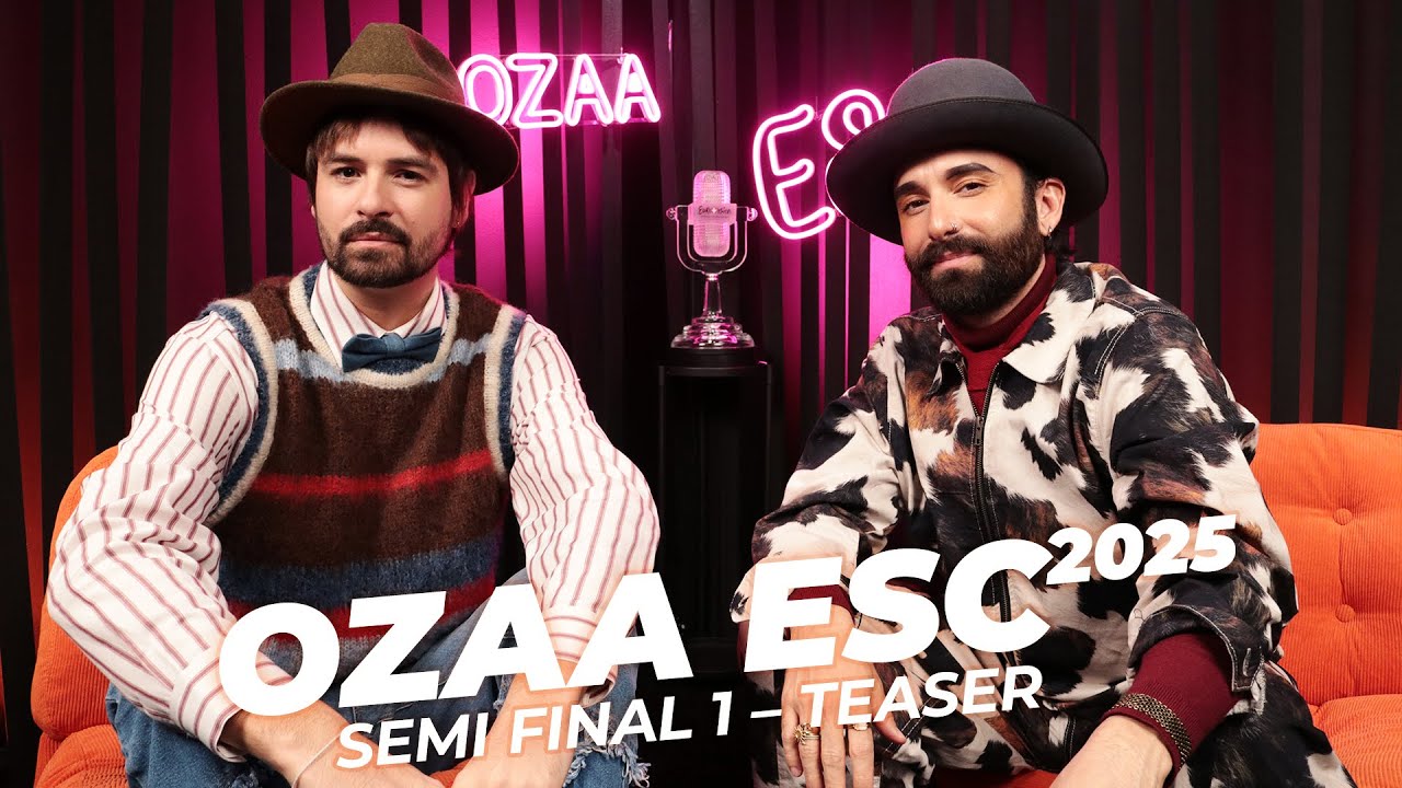 Eurovision 2025 Reactions: Conchita & Martin's Hilarious OZAA Series (SF1 Teaser)