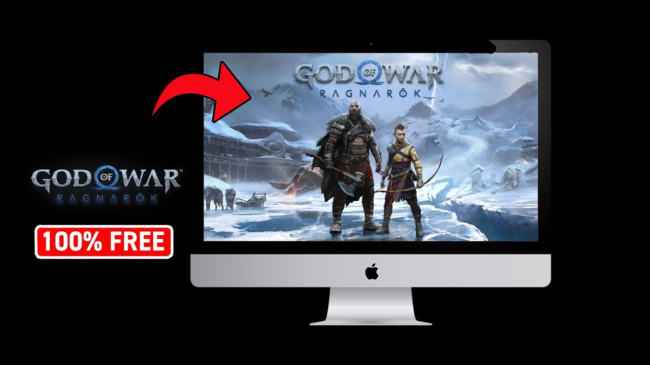 🔧Как бесплатно скачать God of War Ragnarok на ПК/ноутбук (2025)