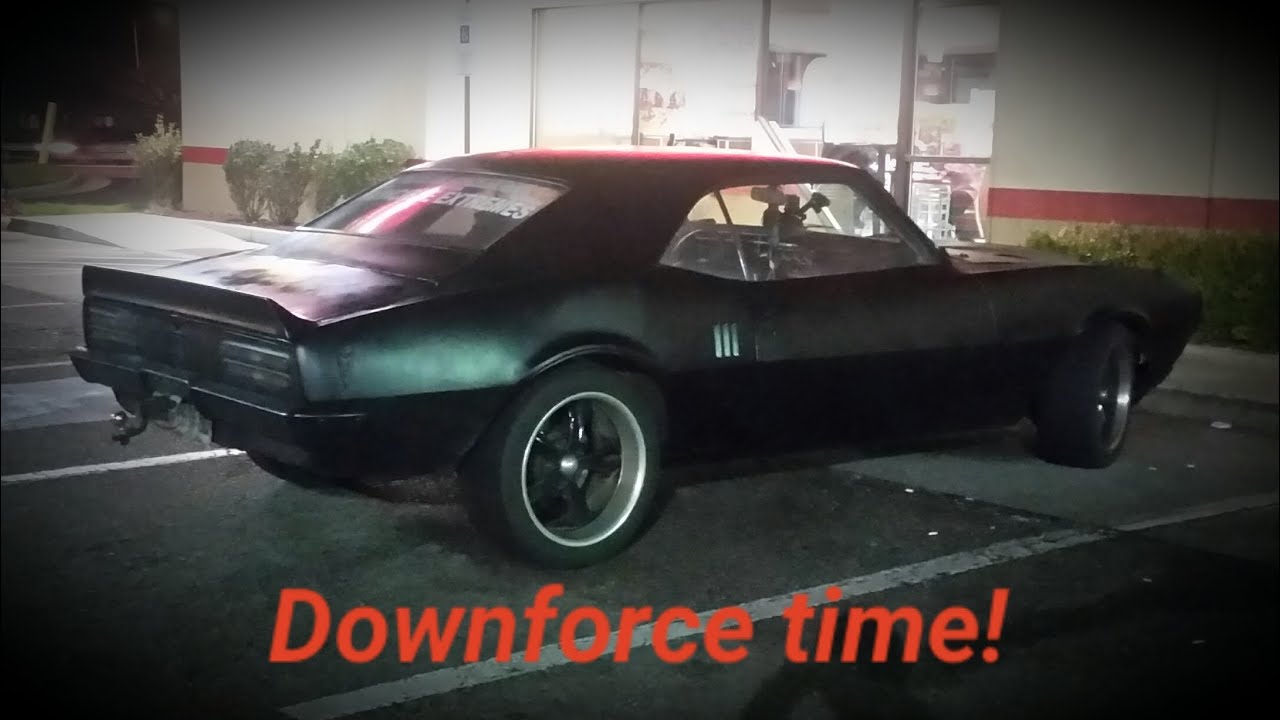 67 to 69 camaro rear spoiler on 1968 firebird install