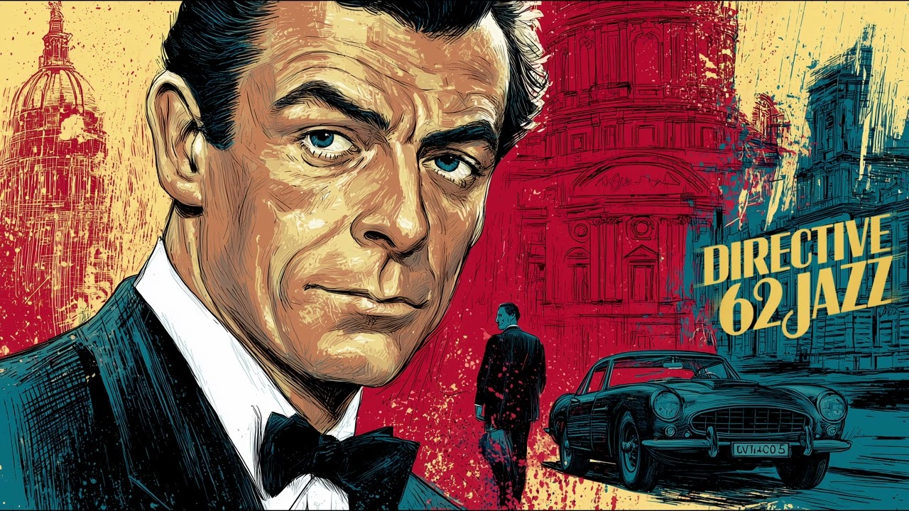 1960s Cinematic Spy Jazz — Night Mission in Europe | 3 Hour Focus & Lounge Mix