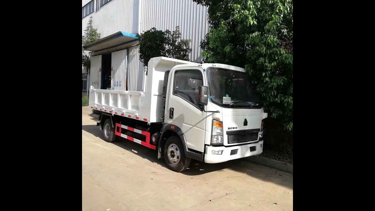 Customized Light duty SINOTRUK HOWO right hand drive Dump Tipper trucks