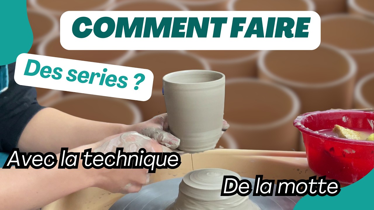 Technique poterie | Le tournage à la motte  # 19