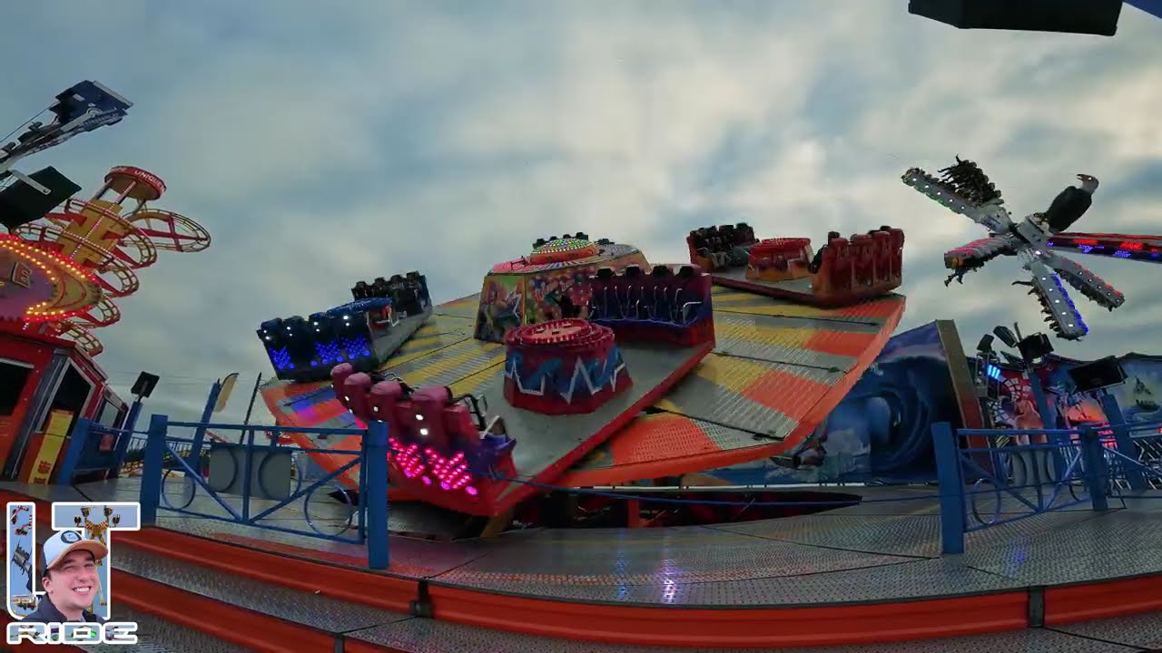 Manège SHAKE OFF (Jour) Foire Saint Romain, Rouen 2024 | Off ride