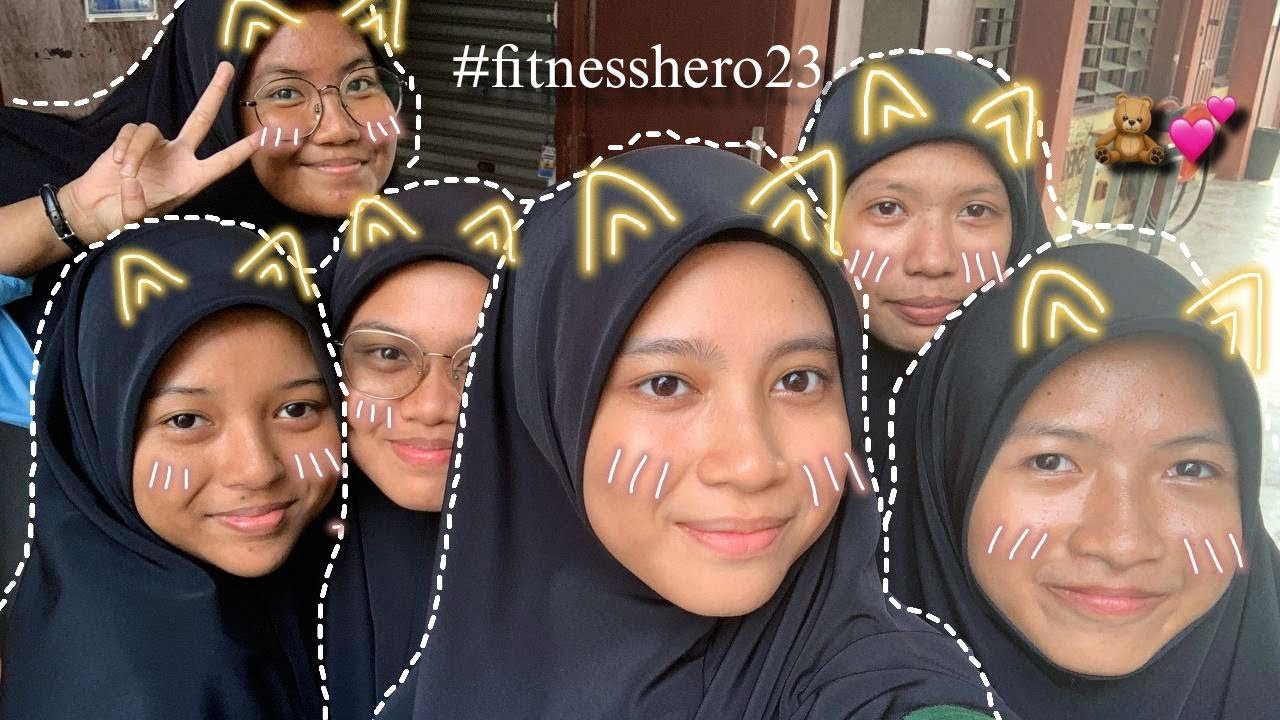 Amalan Gaya Hidup Sihat | SMK BATU 10 |  MANJUNG | (CHERRY BLOSSOM) #fitnesshero23 #shortvideo