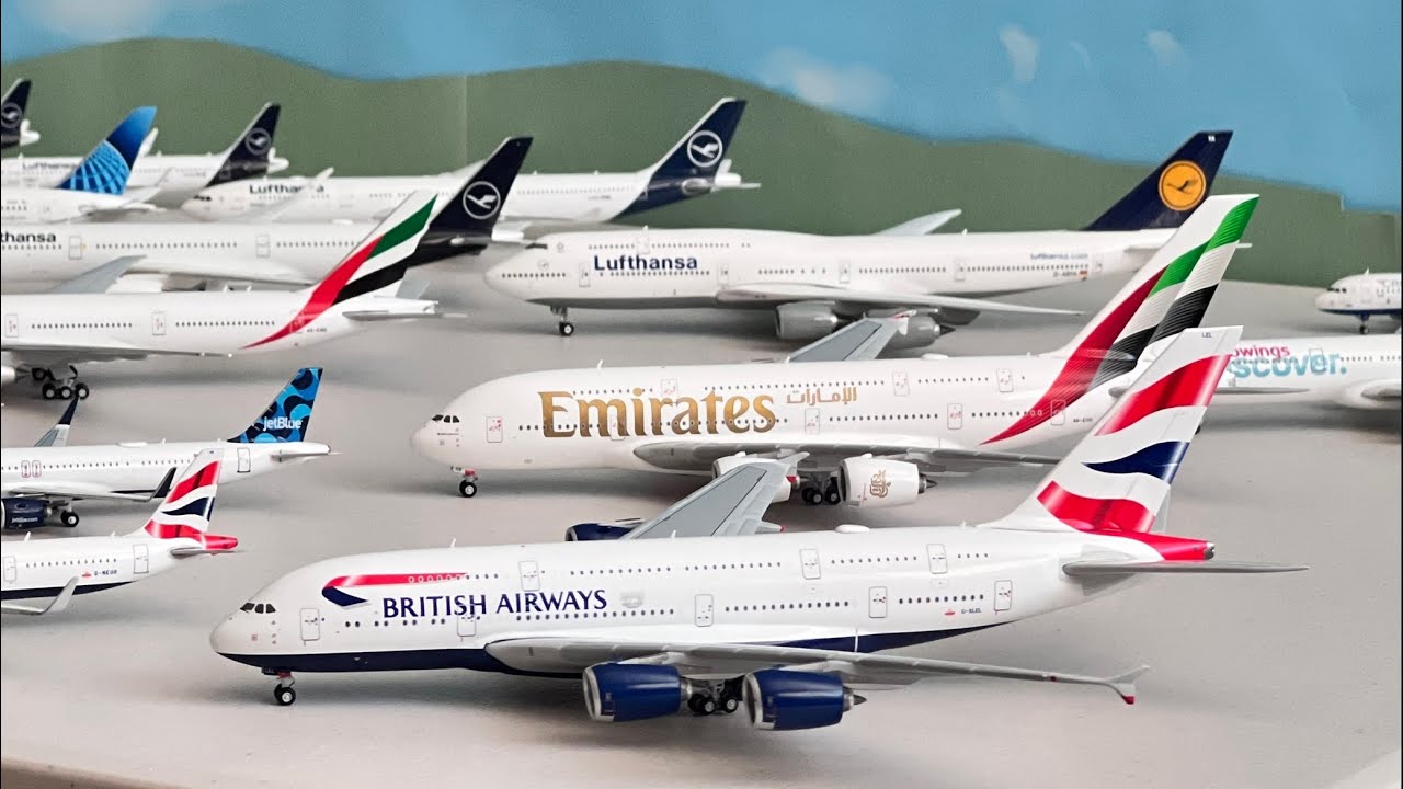 My Entire 1:400 Scale Model Airplane Collection 2024