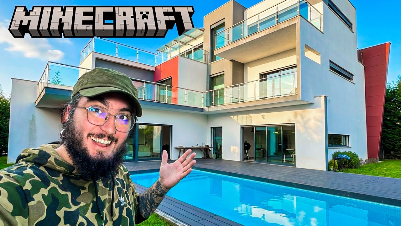 Visitei a CASA DOS YOUTUBERS depois de 8 ANOS no MINECRAFT