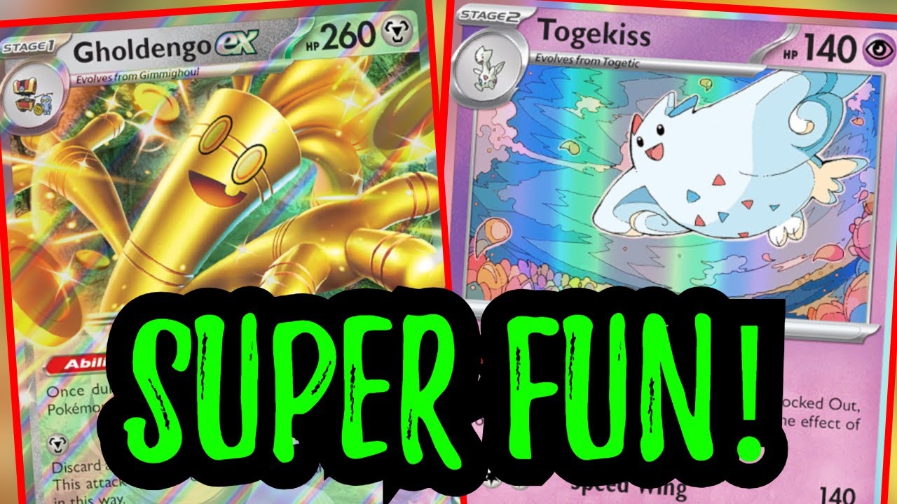 Gholdengo ex With Togekiss is a PERFECT MATCH! Pokemon TCG Live