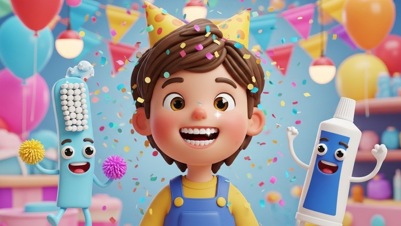 Sí, sí, hora del cepillado | canciones infantiles | Baby Song, Canción de Buenos Hábitos 🪥🎵