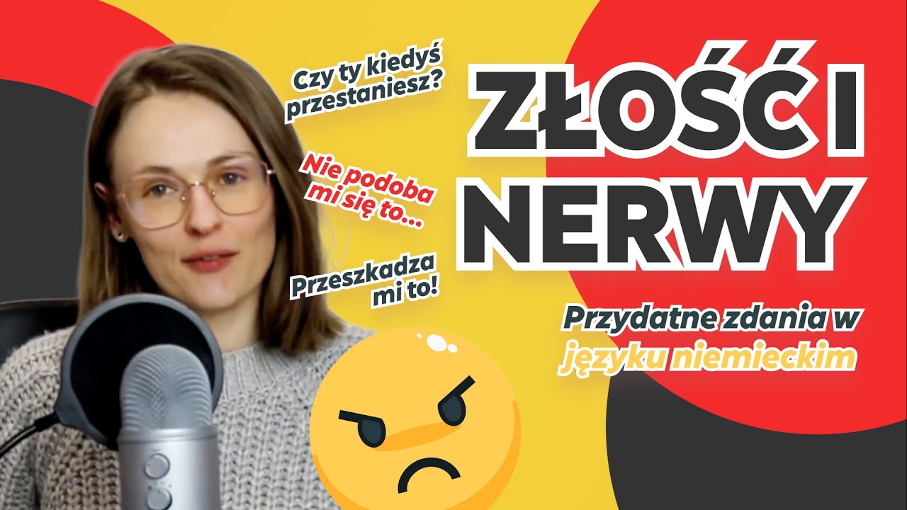 Jak mnie to denerwuje! - 10 zwrotów o złości po niemiecku 😤