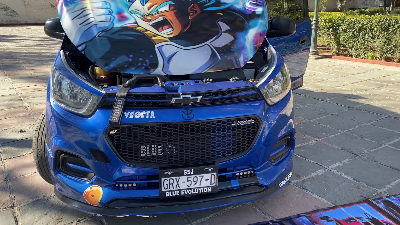 Un Chevrolet Beat Súper FAN de Vegetta