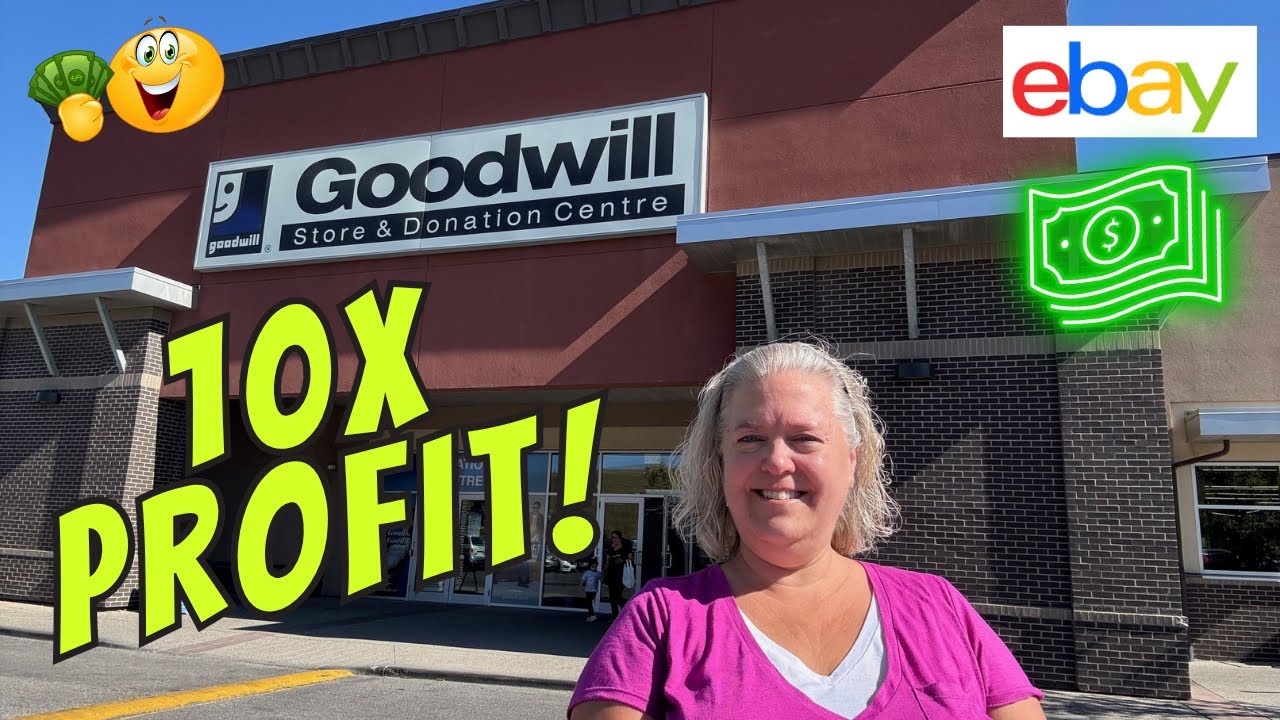 Goodwill Thrift Mini HAUL можно перепродать и получить ПРИБЫЛЬ на eBay!