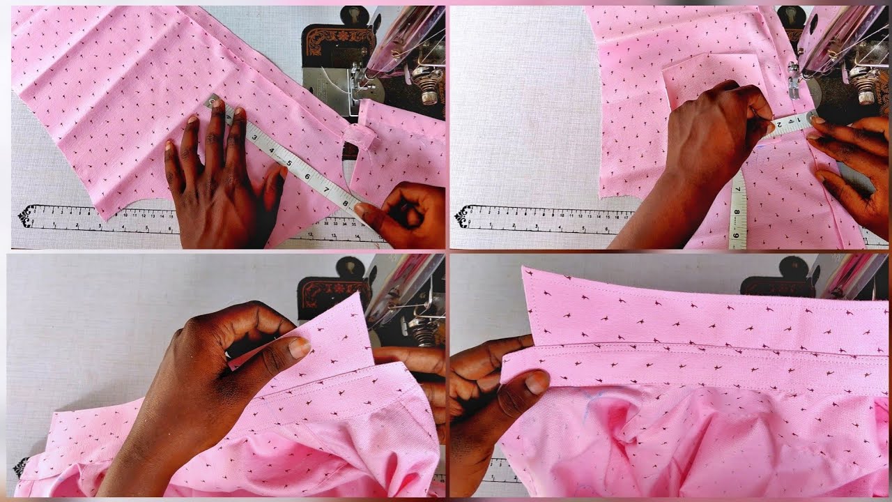 how to sew gens shirt professional // Gents shirt parfect stitching method very easy
