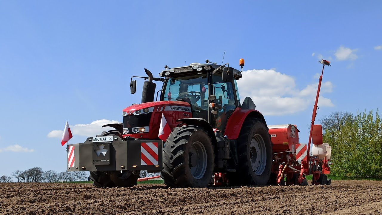 🌽 Siew kukurydzy 2022 🌽 MF 7618 vs GASPARDO🚜