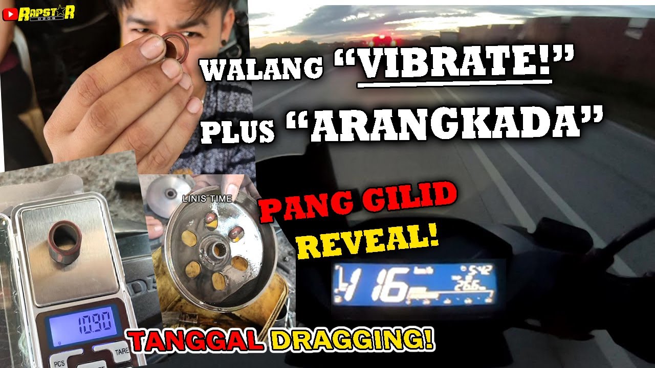 Honda CLICK - DRAGGING SOLUTION + ACCELERATION