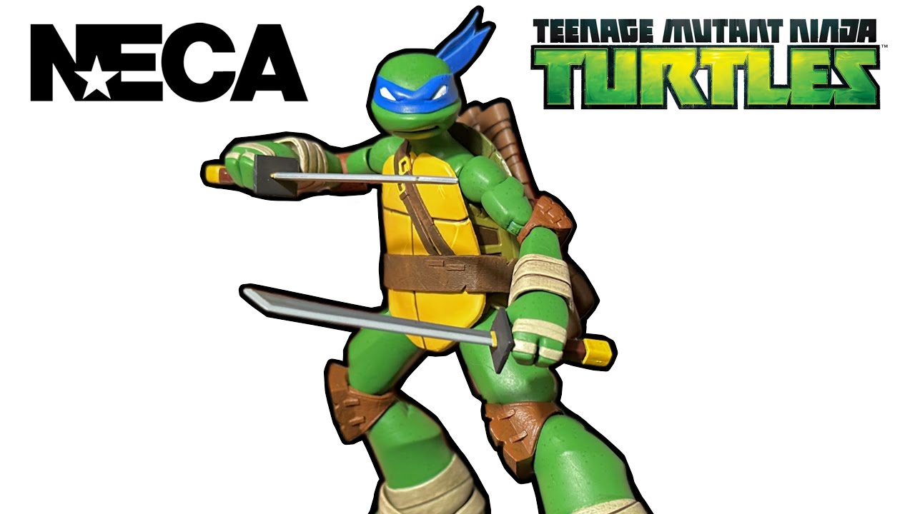 Обзор мультфильма NECA Ultimate TMNT 2012 Leonardo