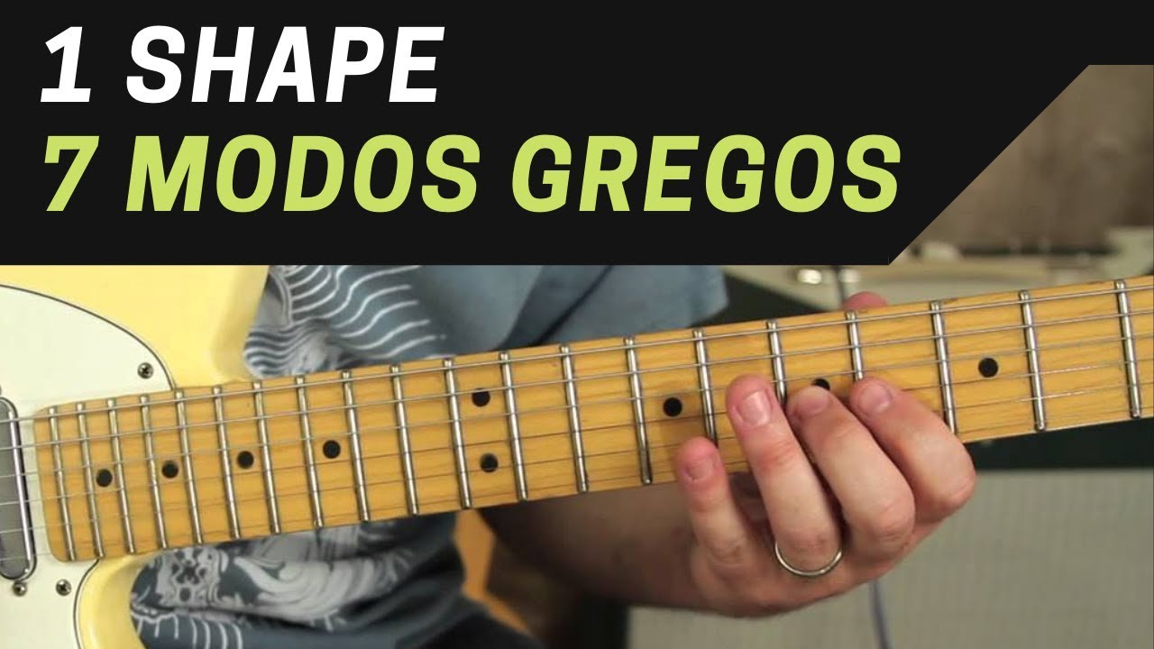 Descubra a Sonoridade de cada Modo Grego com apenas 1 Shape