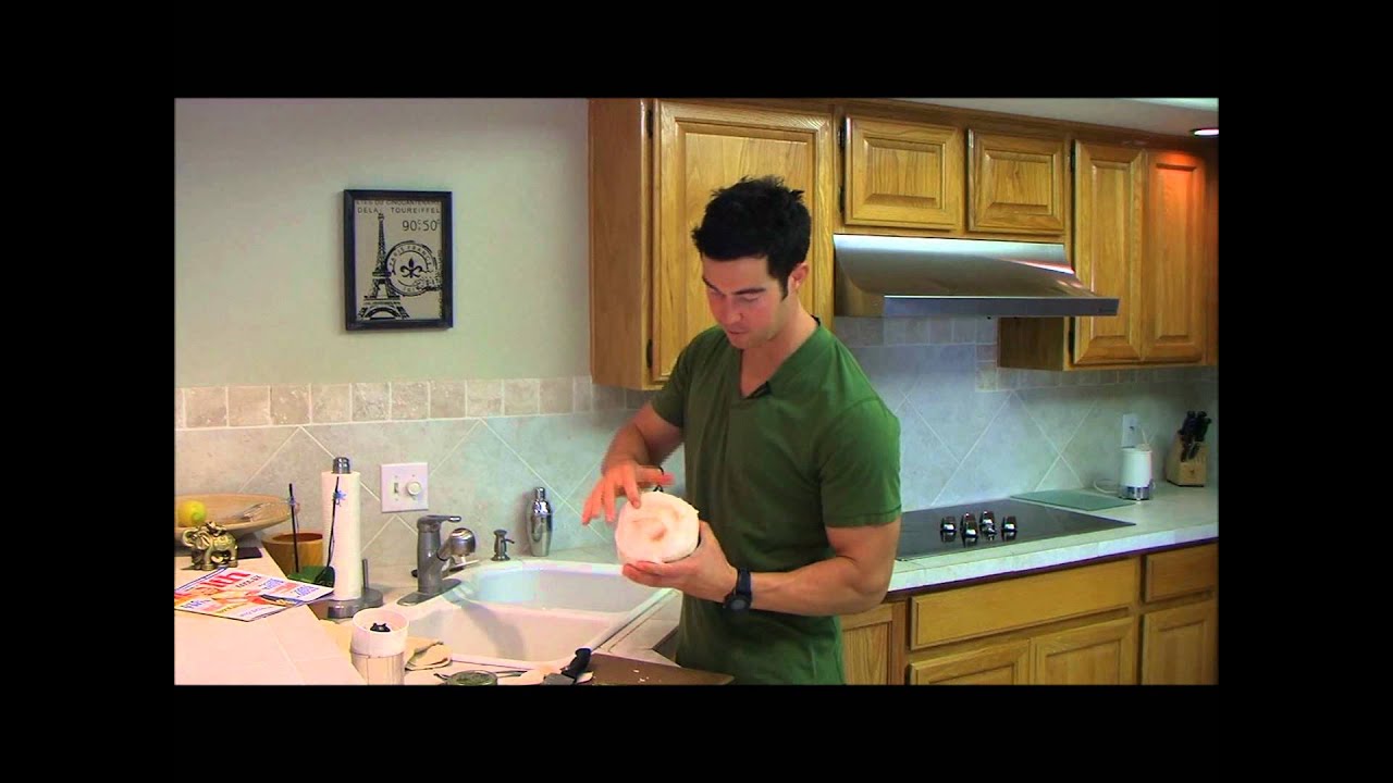 How to open a coconut - Ultimate recovery drink