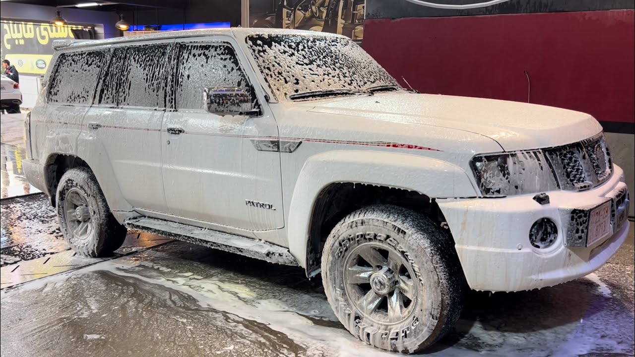 Deep Cleaning a Muddy Nissan Patrol! Satisfying Off-Road Wash