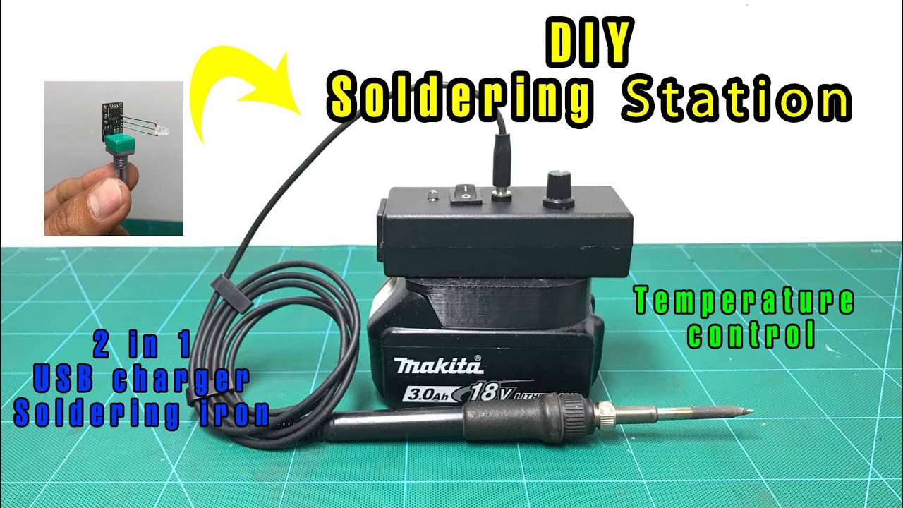 DIY Automobile Soldering Station With Temperature Control