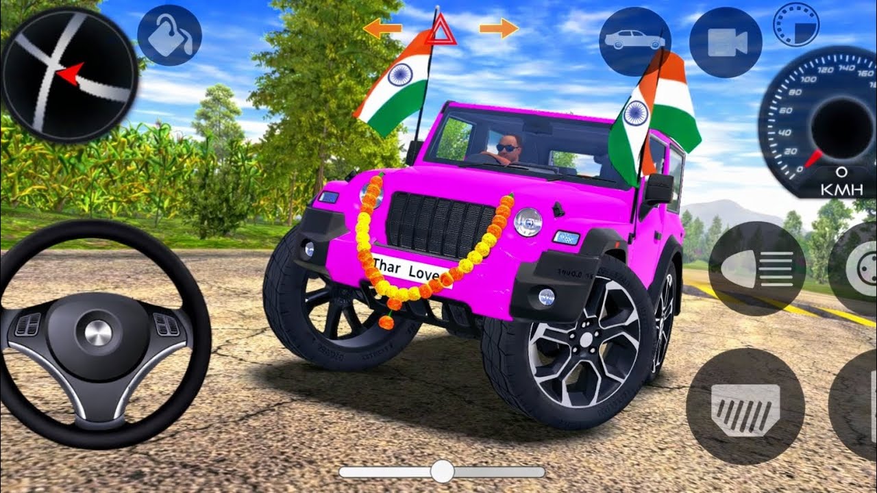 Modified Mahindra Thar Car Games: Indian Cars (Gadi Wala Game) - Car Game Android Gameplay 2026