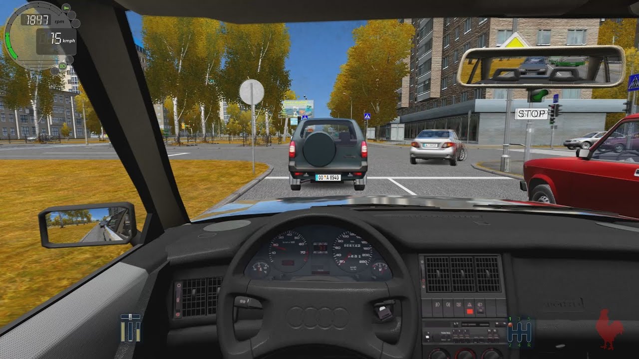 City Car Driving - Audi 80 B3 | Street Racing