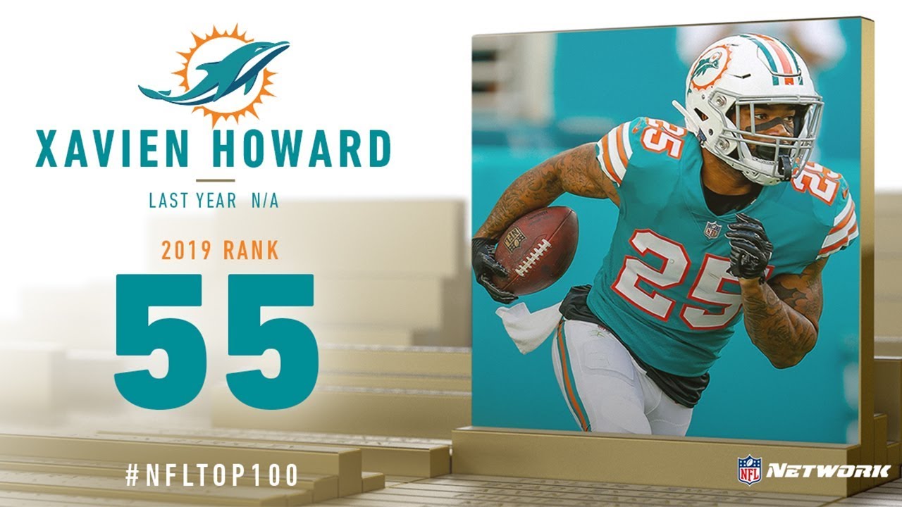 #55: Xavien Howard (CB, Dolphins) | Top 100 Players of 2019 | NFL