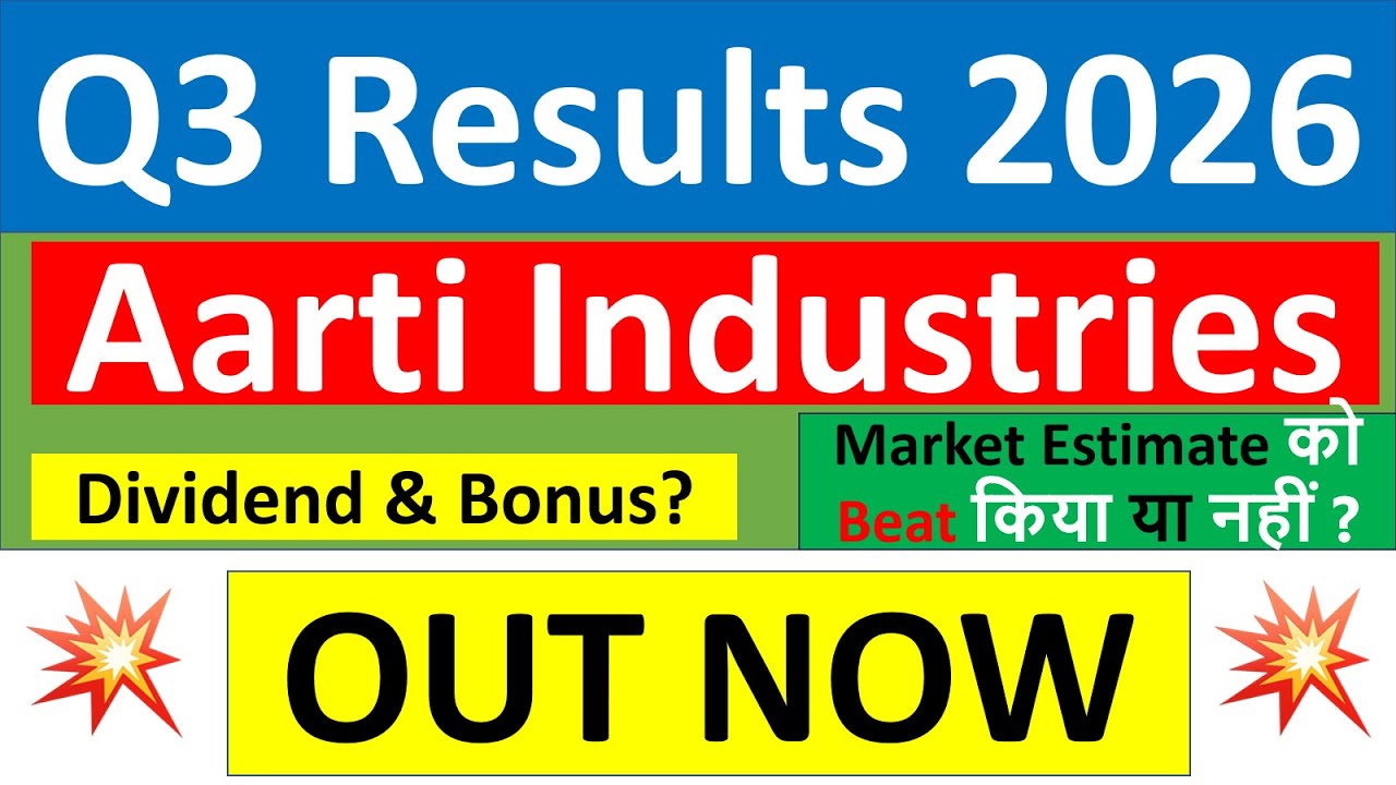 Aarti Industries q3 results 2026 | Aarti Industries results today | Aarti Industries Share News