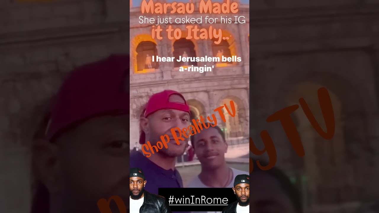 #lamh #loveandmarriagehuntsville Marsau Scott Travels to Rome for Kendrick Lamar and Sza Concert?