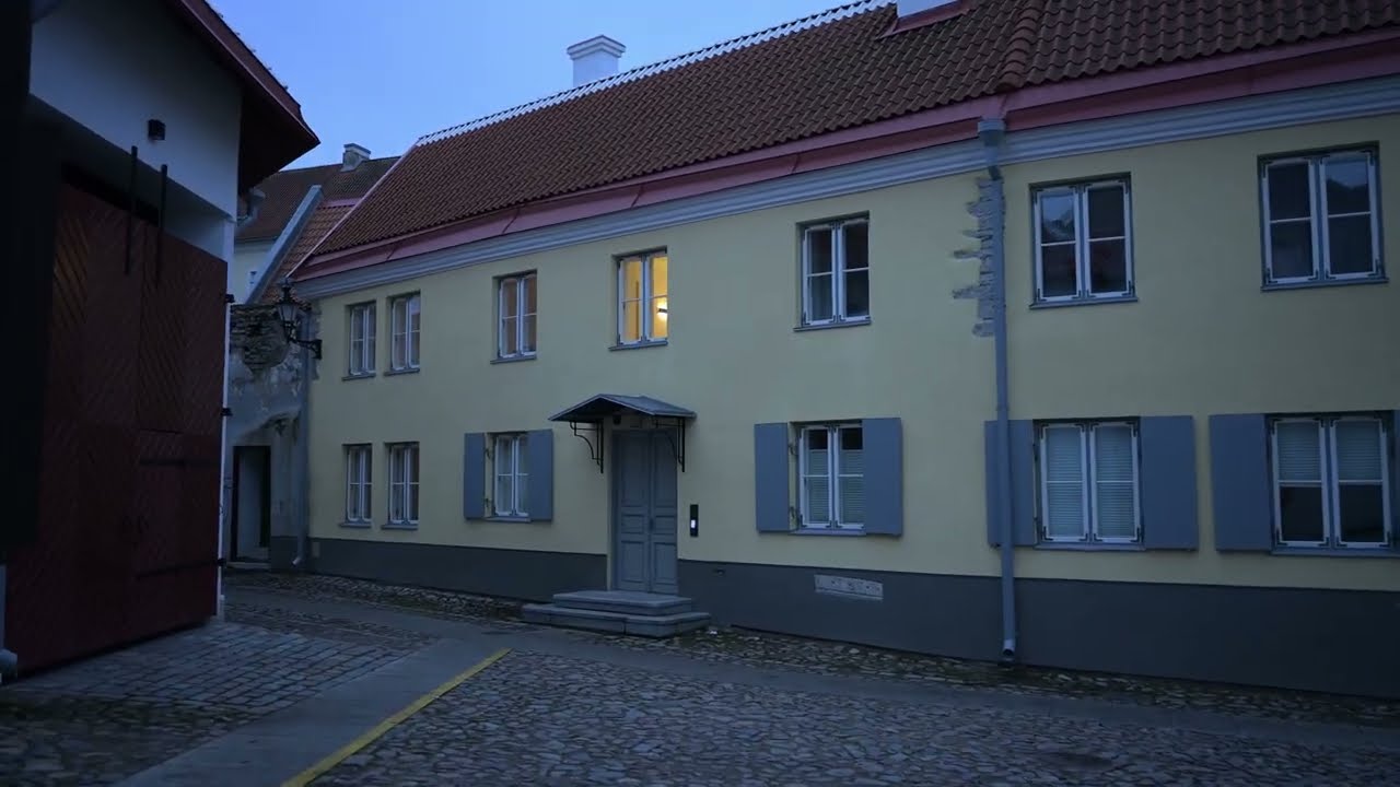 Tallinn City Centre Walking Tour 🇪🇪 | Tallinn Estonia 2025 4K