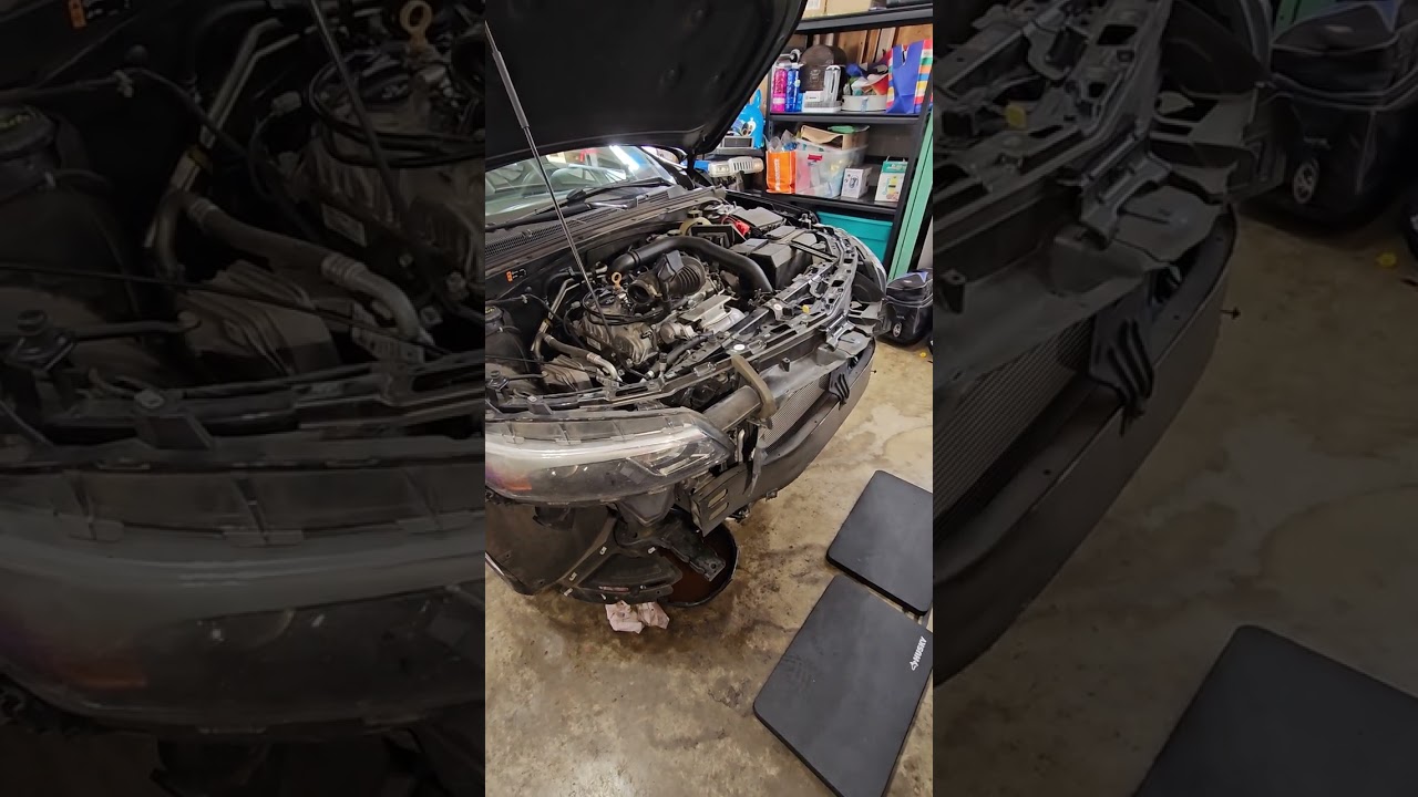 2016 Chevy Malibu 1.5L turbo (Lower radiator hose location and access)