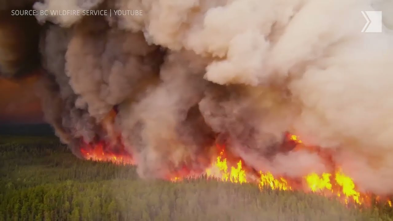 How Canadian Wildfires Start