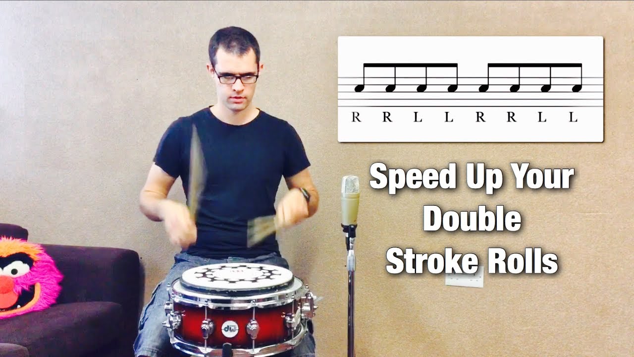 How To Speed Up Your Double Stroke Roll | Drum Lesson By Dex Star
