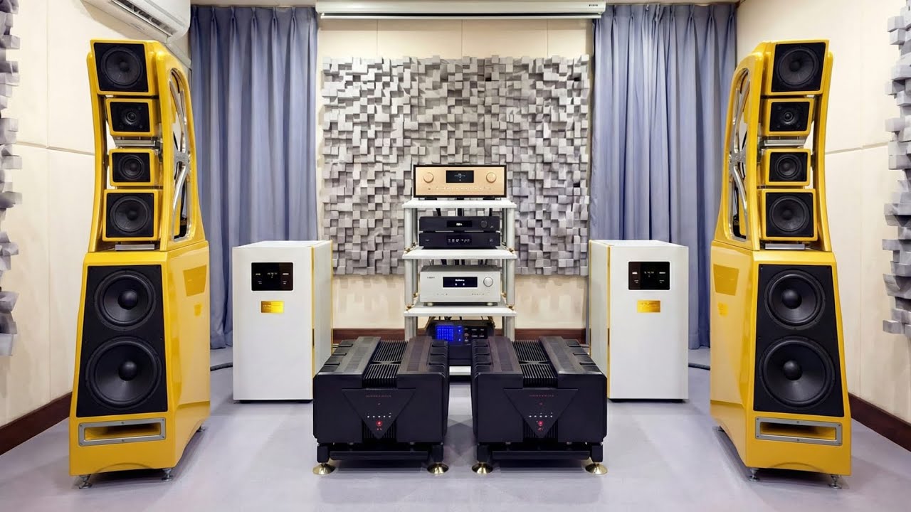 馬年新開始大家都坐上夢想號黃包車吧~甄妮 - Wilson Audio 威信Chronosonic XVXAccuphase金啜子 C280VGoldmund 高文Telos 5500 NEXTGEN