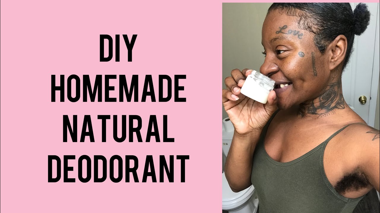 Homemade Natural deodorant diy natural vegan deodorant