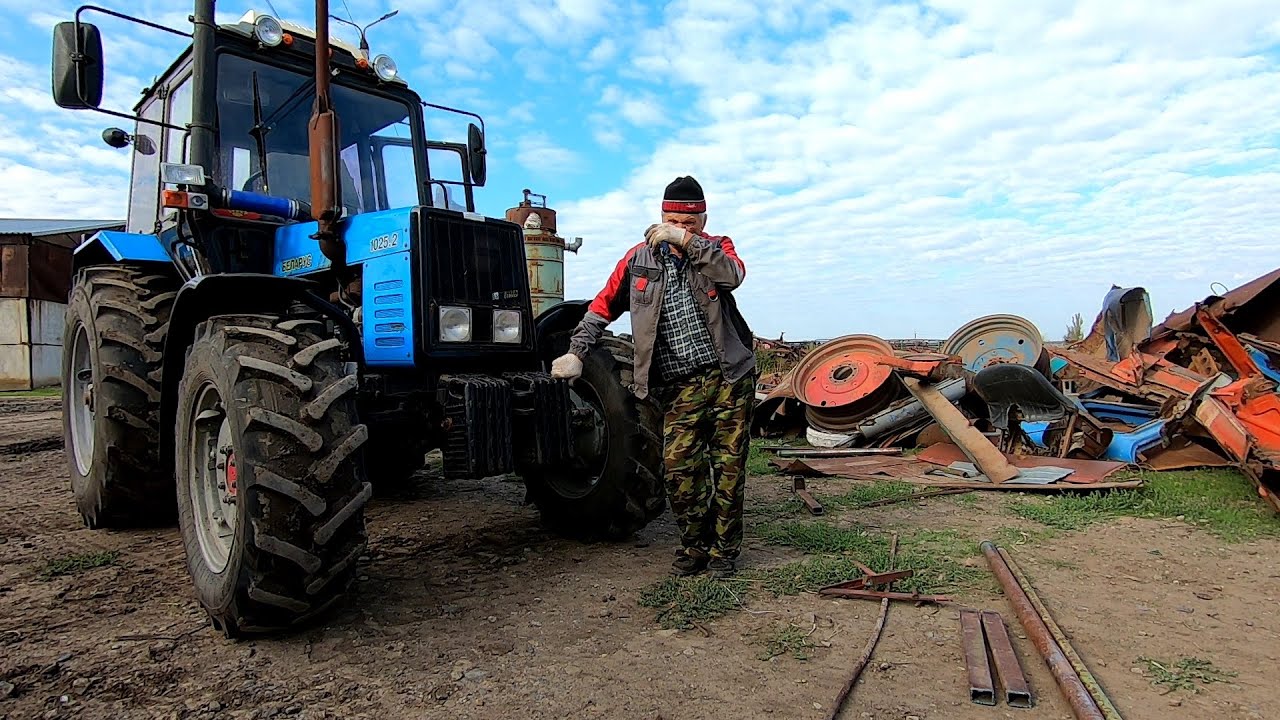 Как мы с братвой защиту на МТЗ 10.25 делали! Смех и слезы!