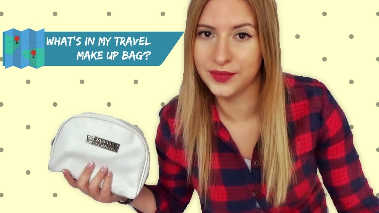 WHAT'S IN MY TRAVEL MAKEUP BAG | artemis samara